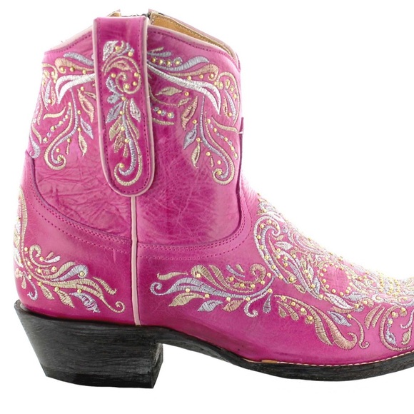 Old Gringo Pink Cowboy Skull Boots 9.5 NEW Dulce Calavera Stud - Picture 13 of 16